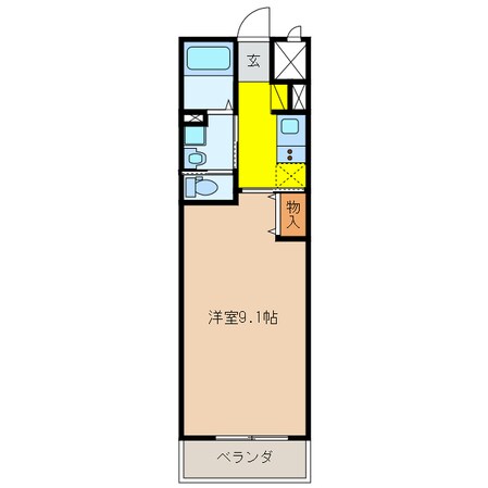 プランドールMの物件間取画像